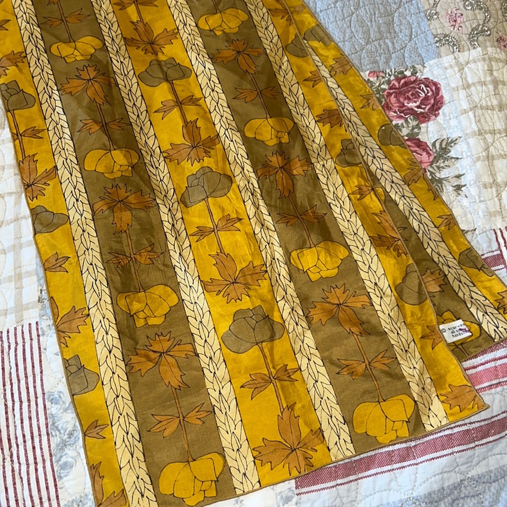 Scarves by Vera all silk designed hand screened in USA oblong scarf 44โ